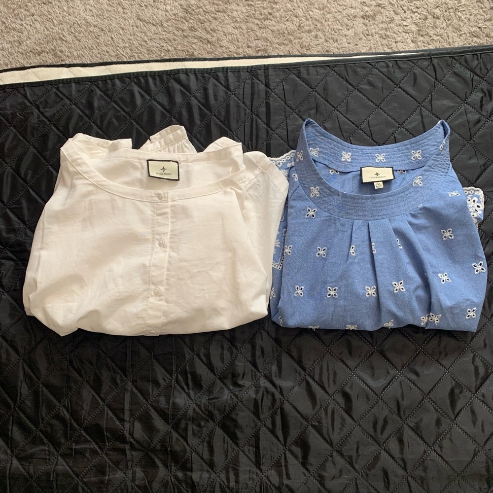 Lot of 2 Tuckernuck Blouses